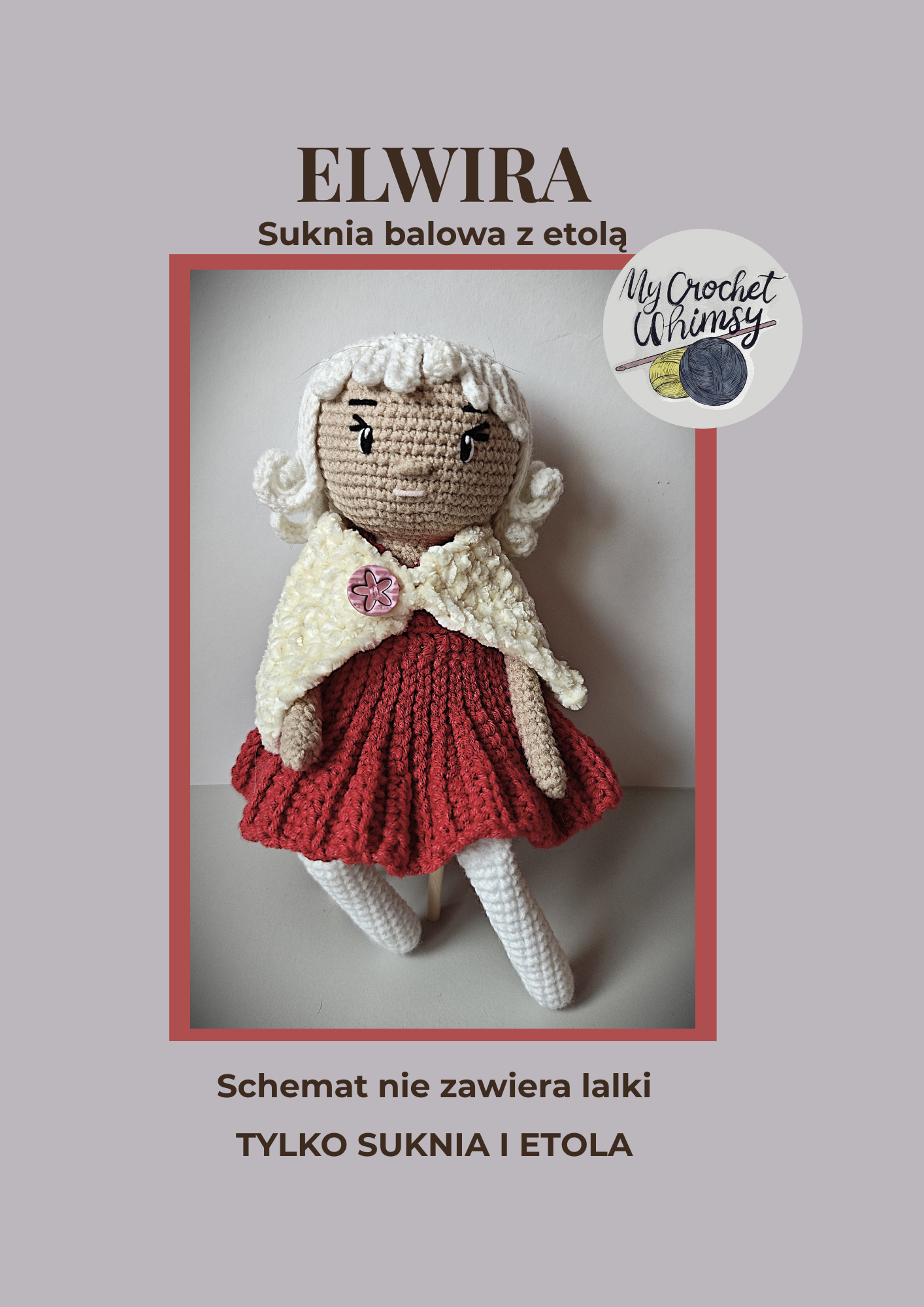 Elwira - Suknia balowa z etolą